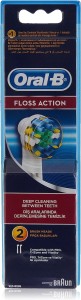 Oral-B Floss Action replacement Brush Heads, MicroPulse bristles, Superior Deep