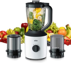 Braun Powerblend Jug Blender, 800W, 1.5L blender, TriAction Technology