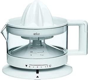 Braun Juicer 20W motor, Pulp Control, 350ML bowl with Scale, 2 way rotation