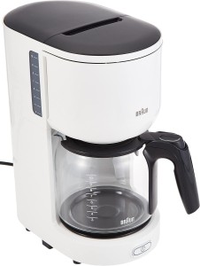 Braun Coffee Maker PurEase, 1000W, Optibrew system, 10 cups capacity