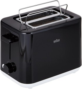 Braun Toaster, 900W, 2 slots, Bun warmer, Intelligent heating control