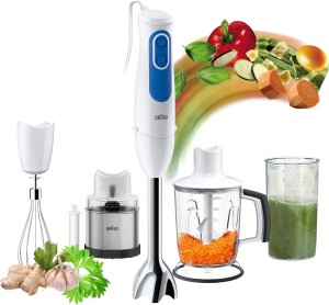 Braun Handblender MultiQuick 3, 700W, 1.25l Jug Blender, Splash Control