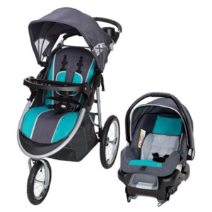 Babytrend Pathway 35 Jogger Travel System Optic Teal