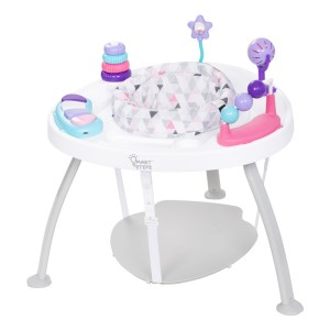 Babytrend Smart Steps Bounce N’ Play 3-In-1 Activity Center - Harmony Pink