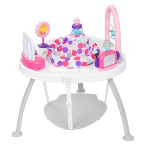 Babytrend 3-In-1 Bounce N’Play Activity Center Plus-Princess Pink