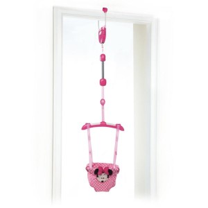 Disney Baby Minnie Mouse Door Jumper, Pink