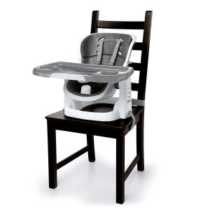 Ingenuity SmartClean ChairMate High Chair Slate, Grey/White