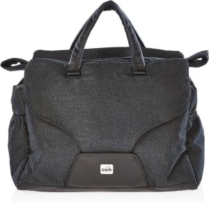 Celine Diaper Bag With External Storage Pockets, Dark Grey