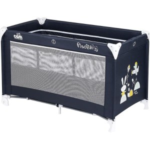 CAM Daily Plus Travel Cot Bear & Bunny, Blue