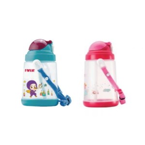 Farlin Water Flask 430ML 1pc, Pink/Blue Assorted 