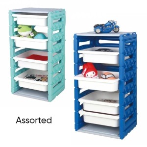 Ching Ching  4-Layer Drawers Cabinet, Blue