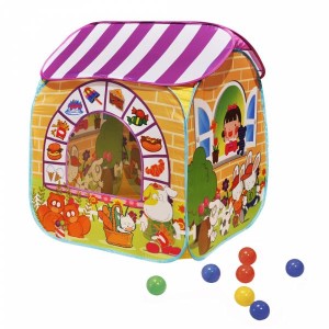 Ching Ching Store House with 100pcs Colorful Balls
