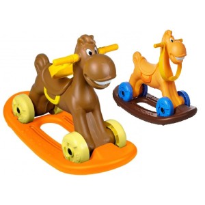 Ching Ching Mini Horse with Rocking Board (up to 25kgs) - Brown