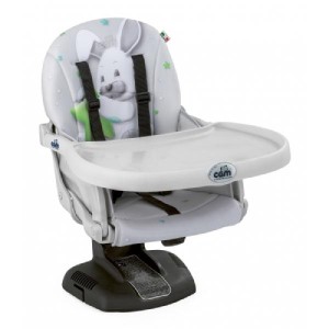 Cam - Idea Booster Feeding Chair - Grey Rabbit
