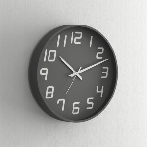 Banana large 41 cm wall clock Digitime Silent Wall Clock