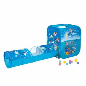 Ching Ching - Ocean Square Play House & Tunnel - Blue