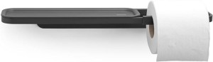 Brabantia Mindset Toilet roll holder with shelf - Grey