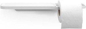 Brabantia Mindset Toilet roll holder with shelf - White
