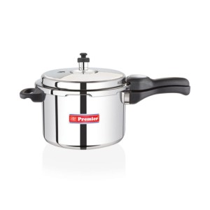 Premier Comfort Stainless Steel Sandwich Botttom Pressure Cooker with Induction-