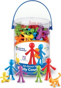 Learning Resources All About Me Family Counters® (Set of 72)