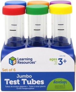 Learning Resources Primary Science® Jumbo Test Tubes with stand