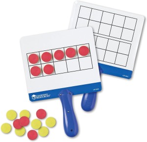 Learning Resources MAGNETIC TEN FRAME ANSWER BOARDS
