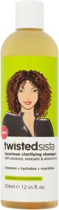 TWISTED SISTA Luxurious Clarifying Shampoo 12oz