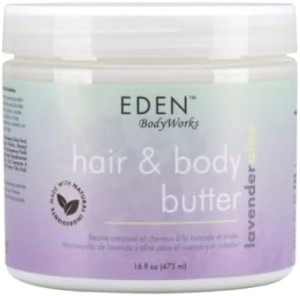 EDEN Body Works Lavender Aloe Hair + Body Butter 16oz