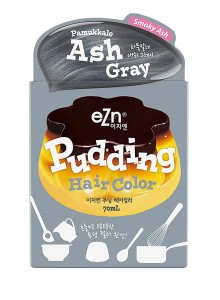 Pudding Hair Dye Pamukkale Ash GrayAmmonia Free Semi-Permanent Self Hair Dye DIY