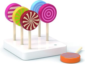 Viga Wooden Lollipop Toy 6-Pieces Set