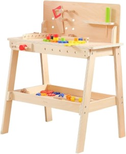 Viga Tool Bench Toy, Beige