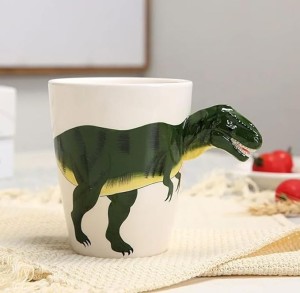SOLARAE Ceramic 3D Coffee Mug, Hand-Painted Mug Cute Animal Tea Mugs, Coffee Cup
