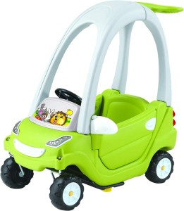 Ching-Ching Smart Coupe Ride On Car, Green
