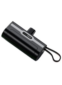 Fast Charging iPhone Power Bank 5000mAh Mini Battery Pack - Type-C Input, Lightn