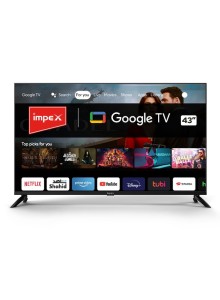 Impex 43 Inch Full HD Smart Google LED TV With Free Wall Mount, Dolby Vision Atm