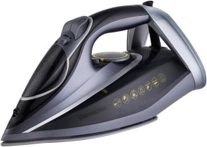 CARRERA Steam Iron No 210-2600W Power, Aluminum Soleplate with Ceramic Coating, 