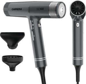 CARRERA BLDC Hair Dryer No 633-110,000 RPM Brushless Motor, 2000W Power Boost, M