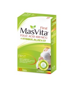 Masvita Folic Acid 400 Mcg Tab 30S