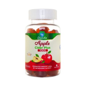 Grandis Apple Cider Plus 1000 Mg Gummies 60S