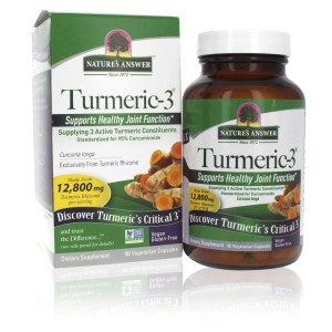Natures Answer Turmeric3 12800Mg Vcaps 90S