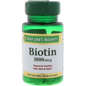Natures Bounty Biotin 1000Mcg 100S
