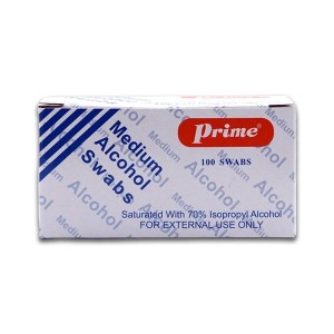 Prime Alcohol Swab 100'S