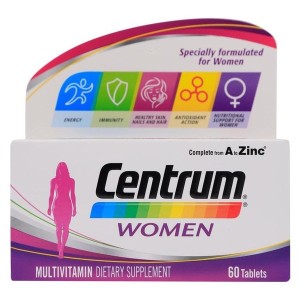Centrum Women Compl A-Zinc Tab 60S