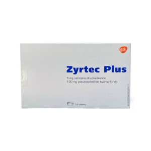 Zyrtec Plus 5Mg/120Mg Tab 14S