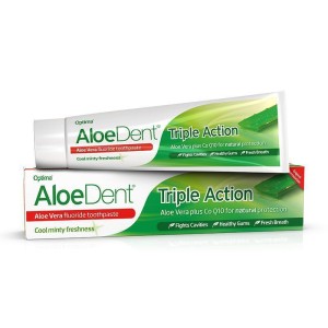 Aloedent Triple Act W/ Flouride T/P 100Ml