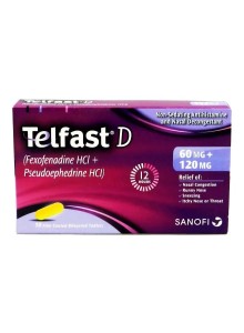 Telfast D 60/120Mg Tabs 10S