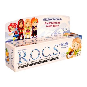 Rocs Promo Set Kids Fruity Cone T/P (3-7) 45Gm
