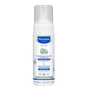Mustela Foam Shampoo For New Borns 150Ml