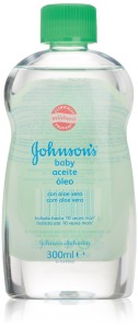 J&J Baby Oil Aloe Vera 300Ml