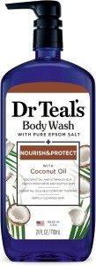 Dr Teals Epsom Salt Body Wash - Coconut Oil 710Ml